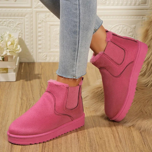 Comfortable Warm Plus Size New Fashion Platform Snow Boot