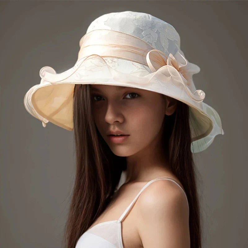 Silk Women's Summer Sun Protection Sun Hat