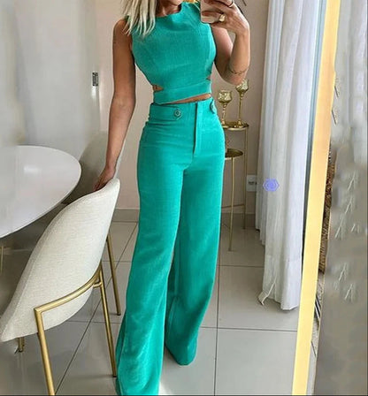Avalia - Conjunto ligero y elegante para mujer