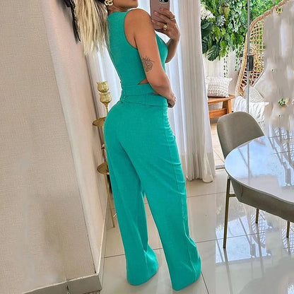 Avalia - Conjunto ligero y elegante para mujer