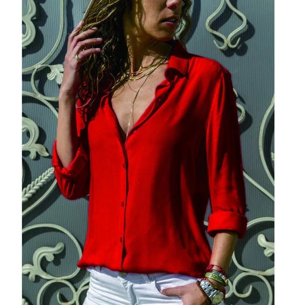 Yseult - Camisa con botones - Elegante - Estilo atemporal - Ocasiones formales