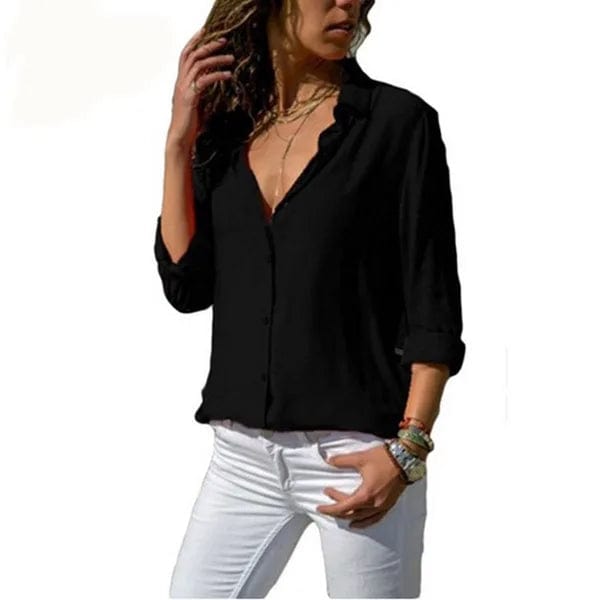 Yseult - Camisa con botones - Elegante - Estilo atemporal - Ocasiones formales