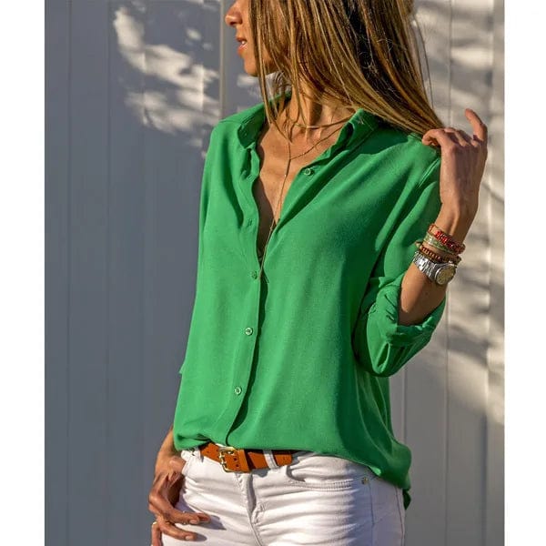 Yseult - Camisa con botones - Elegante - Estilo atemporal - Ocasiones formales