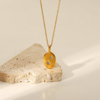 Stella Nova Gold Pendant Necklace