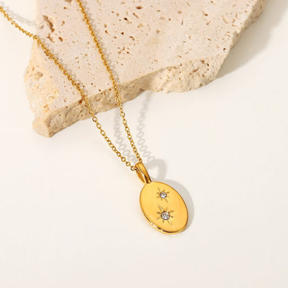 Stella Nova Gold Pendant Necklace