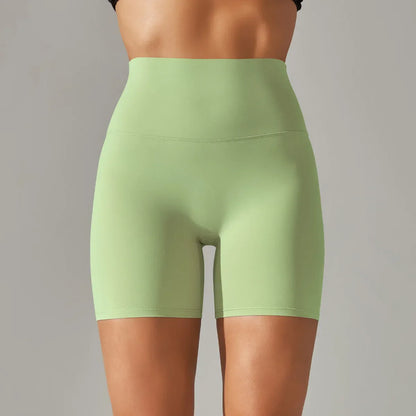 Summer Waist Push Up Fitness Leggings Running Women's Workout Pants Bike Sports Short