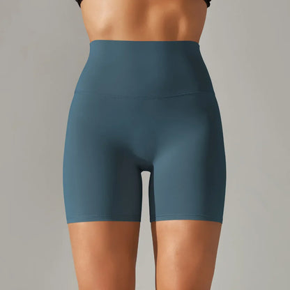 Summer Waist Push Up Fitness Leggings Running Women's Workout Pants Bike Sports Short
