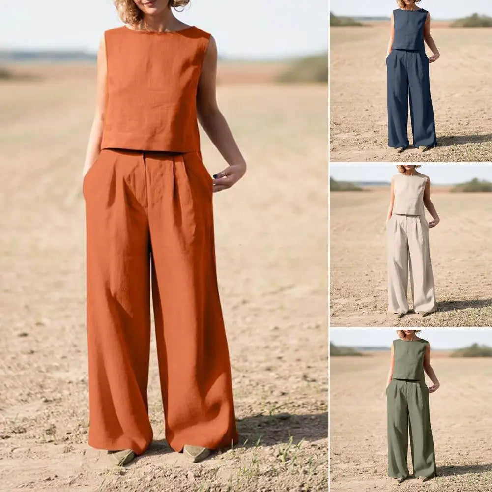 Marguerite - Conjunto de verano - Casual - Estilo formal ligero - Ideal para el verano