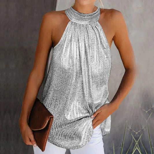 DressBetty - 2024 Casual Fashion Trend Sleeveless Top for Women