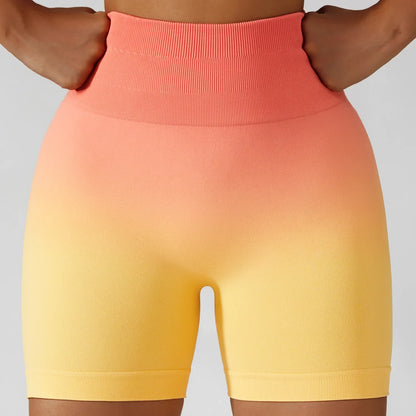 Summer Seamless Butt Lift Leggings Women Sexy Sports Short