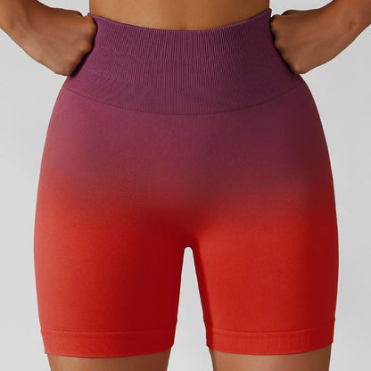 Summer Seamless Butt Lift Leggings Women Sexy Sports Short