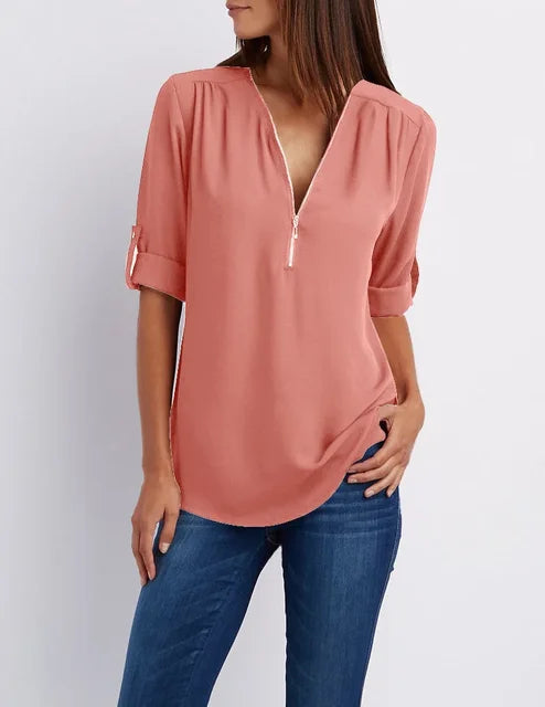 Brooke - Camisa - Elegante - Material - Ideal para días informales