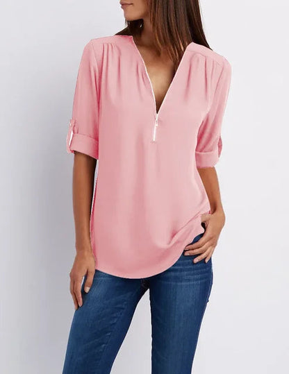 Brooke - Camisa - Elegante - Material - Ideal para días informales