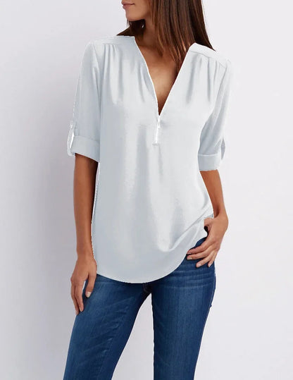 Brooke - Camisa - Elegante - Material - Ideal para días informales