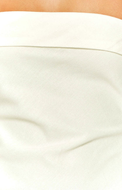 Federica Summer Cream Midi Dress