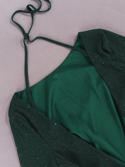 Aella Sequin Dress with Long Sleeves