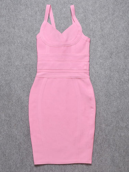 Refined Bandage Dress with Elegant Shaping and Fit
