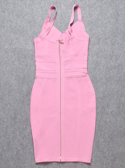 Refined Bandage Dress with Elegant Shaping and Fit