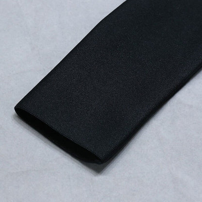 Layla Rhinestones Bandage Dress with Long Sleeves