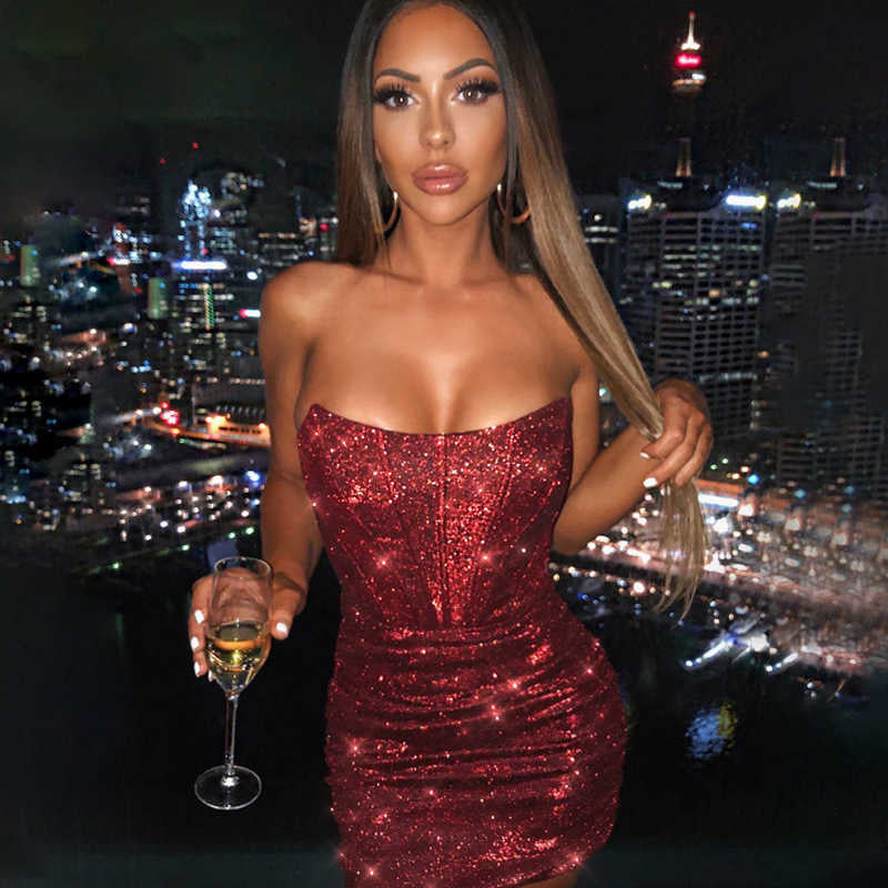 Dazzling Sequin Dress with Radiant Shine