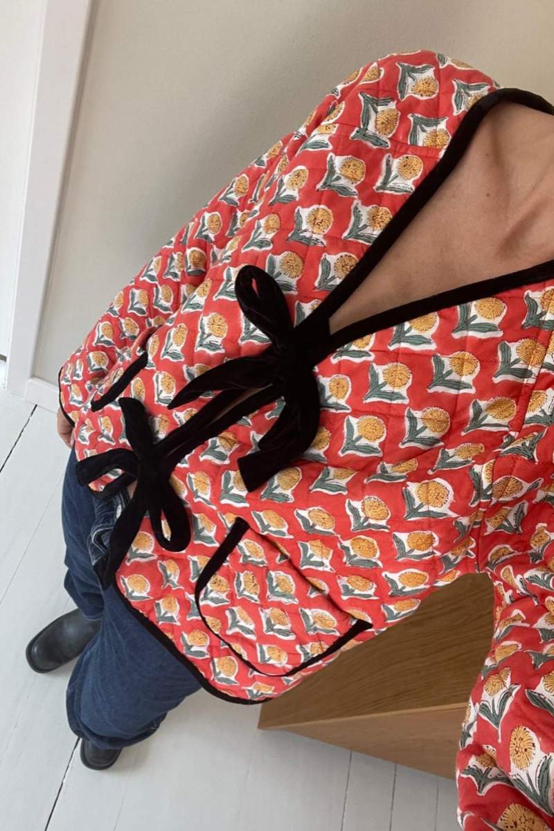 Chaqueta Suvanna - Naranja Sangre