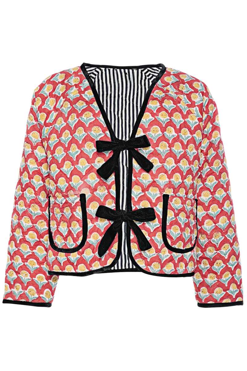 Chaqueta Suvanna - Naranja Sangre