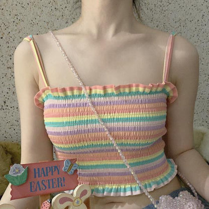 DressBetty - Sweet Bow Lace Off Shoulder Basic Knitted Top