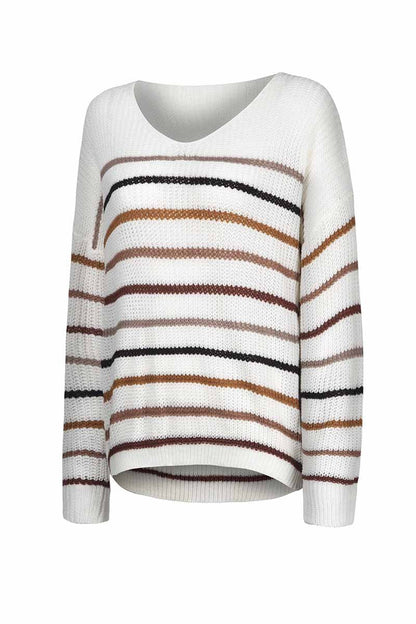 Loose Striped Sweater