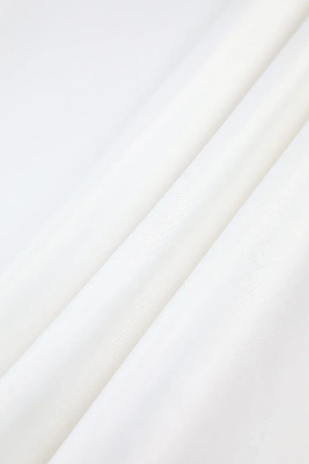 Tiaka Solid White Satin Patchwork Split Maxi Skirt