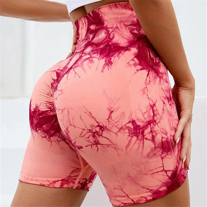 Women's Fitness High Seamless Push Up Gym Summer Workout Sports Short