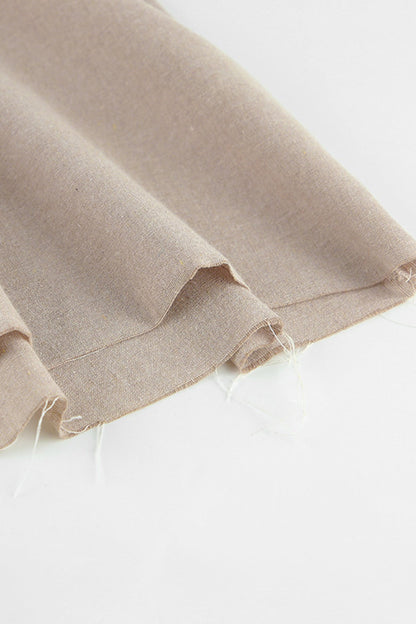 Tie-up Straps Cotton Cami Dress