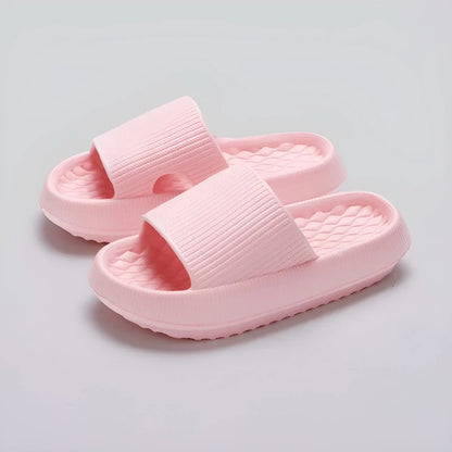 Pantuflas de plataforma Cloud Slide para mujer con acolchado suave | Ideales para el día a día