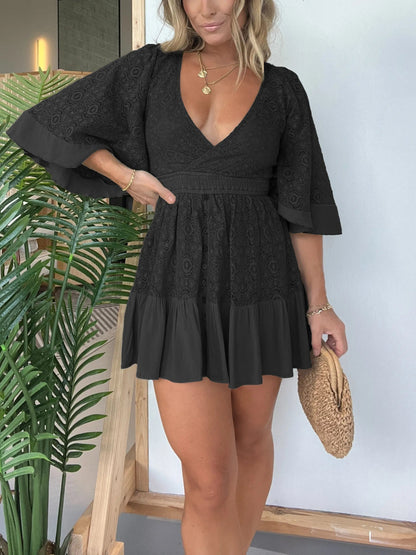 Sutton - Elegant Lace Summer Dress for Women