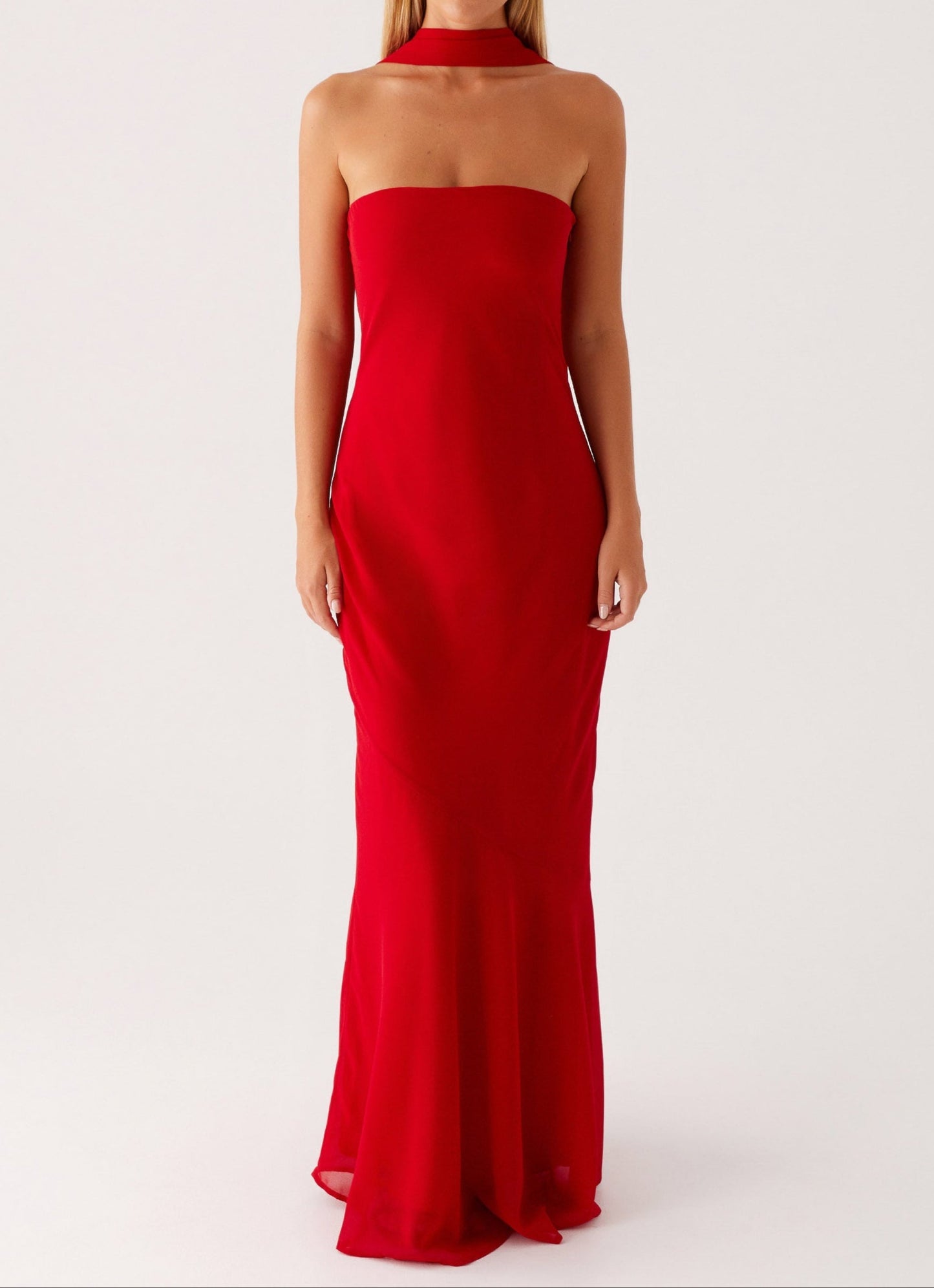 Pasquelina Maxi Dress - Red