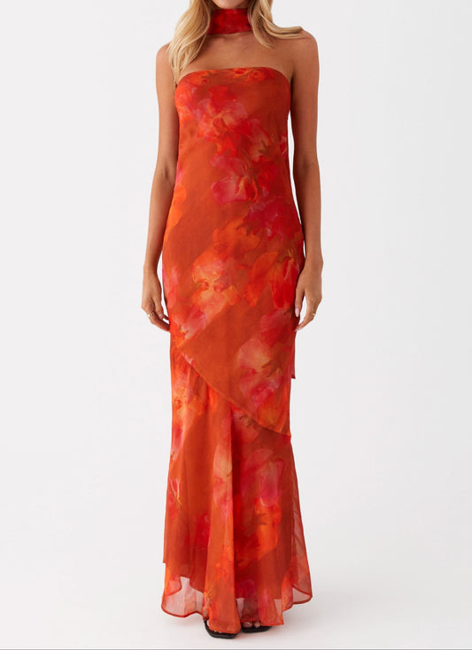 Mirabella Maxi Dress - Amber