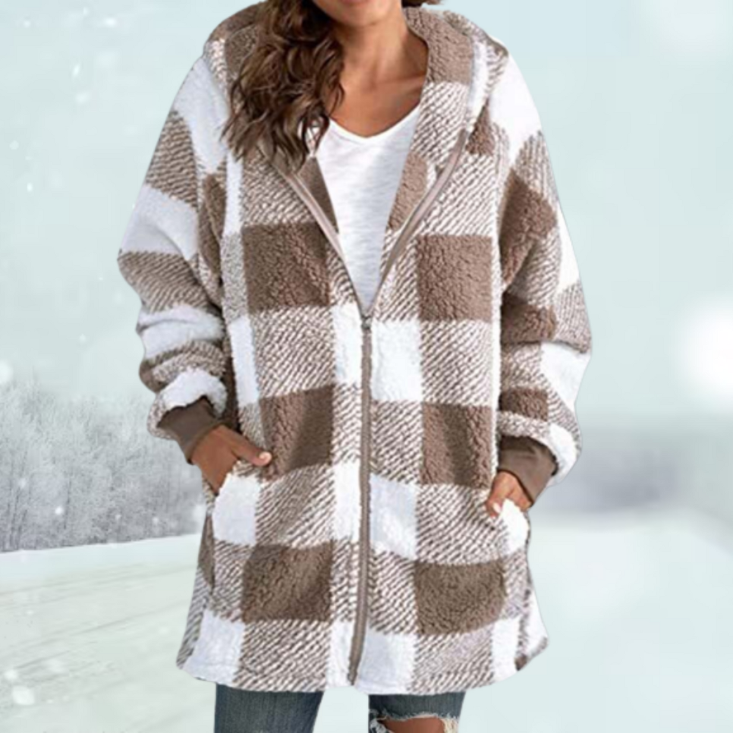 Nina - Chaqueta con capucha - Casual - - Ideal para Otoño/Invierno