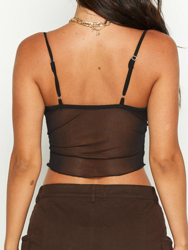 Mesh Perspective Tank Top