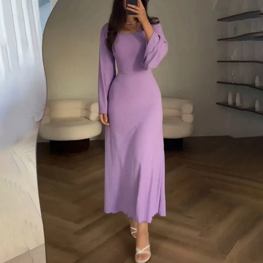 Alba - Vestido Largo - Elegante - Estilo Moderno - Ideal para Días Casuales