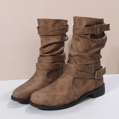 Suede Faux Ankle Boots with Heel for Women | Great for Casual Days