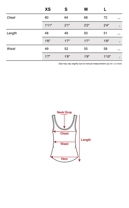 Faux Two-Piece Layered Tank Top
