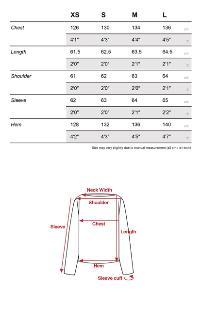 Relaxed Fit Long Sleeve Jersey Top