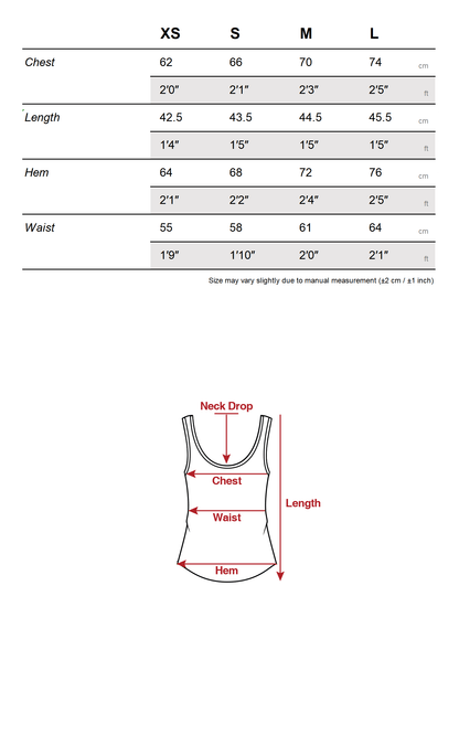 Ribbed Racerback Tank Top