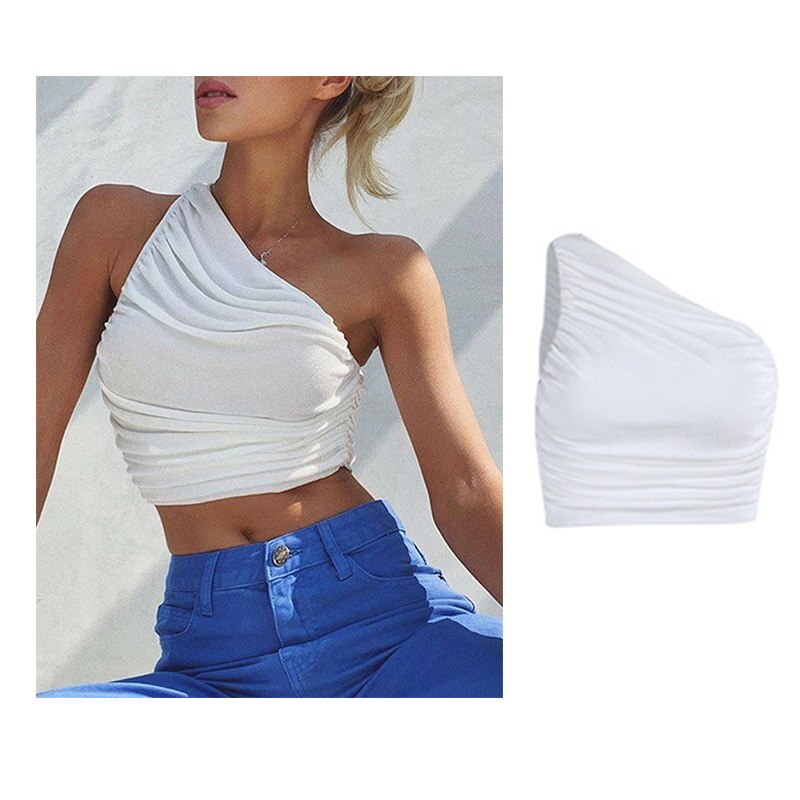 DressBetty - Backless Sleeveless Spaghetti Strap Halter Camis