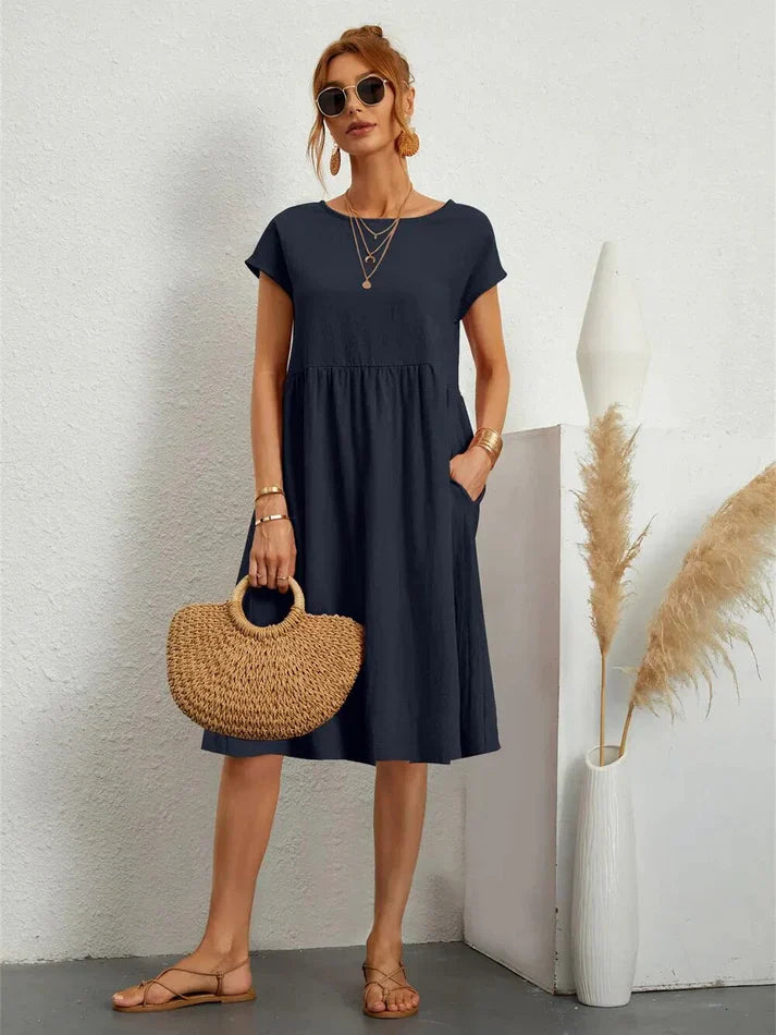 Chic Midi Dress | Great for Everyday Wear