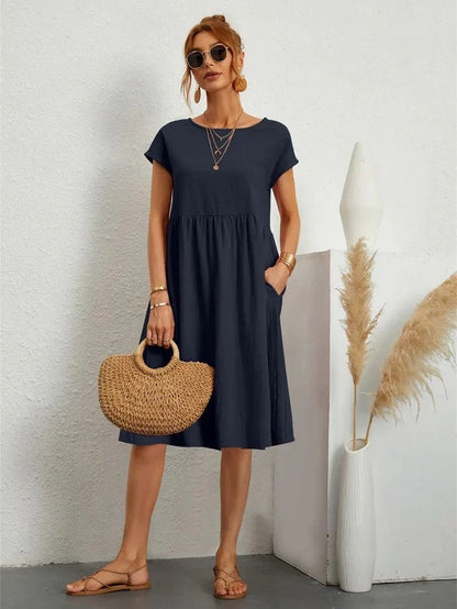 Chic Midi Dress | Great for Everyday Wear