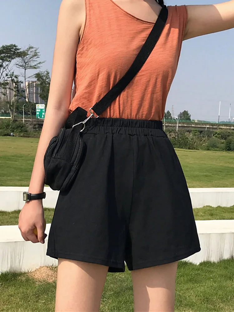 Women 2025 Summer Fashion NEW Casual Clothes Solid color egan Hip hop punk Pocket dropshipping harajuku Vintage Short