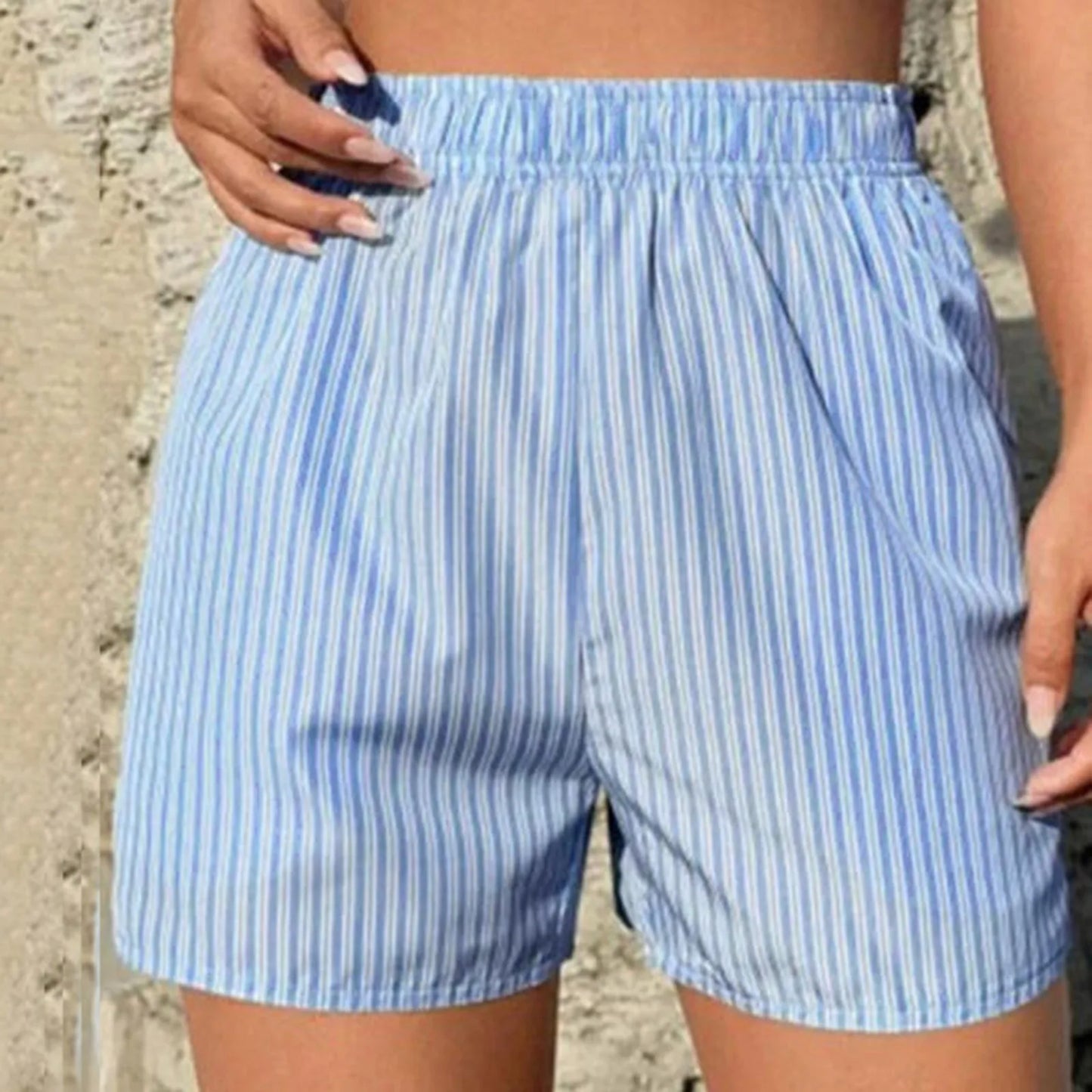 Women's Shorts Summer High Waist Casual Fashion Femme 2025 New Fitness Sport Shorts