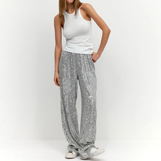 InsY2K Pearl Straight Mop Fall/Winter 2025 Pants