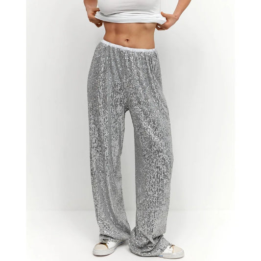InsY2K Pearl Straight Mop Fall/Winter 2025 Pants