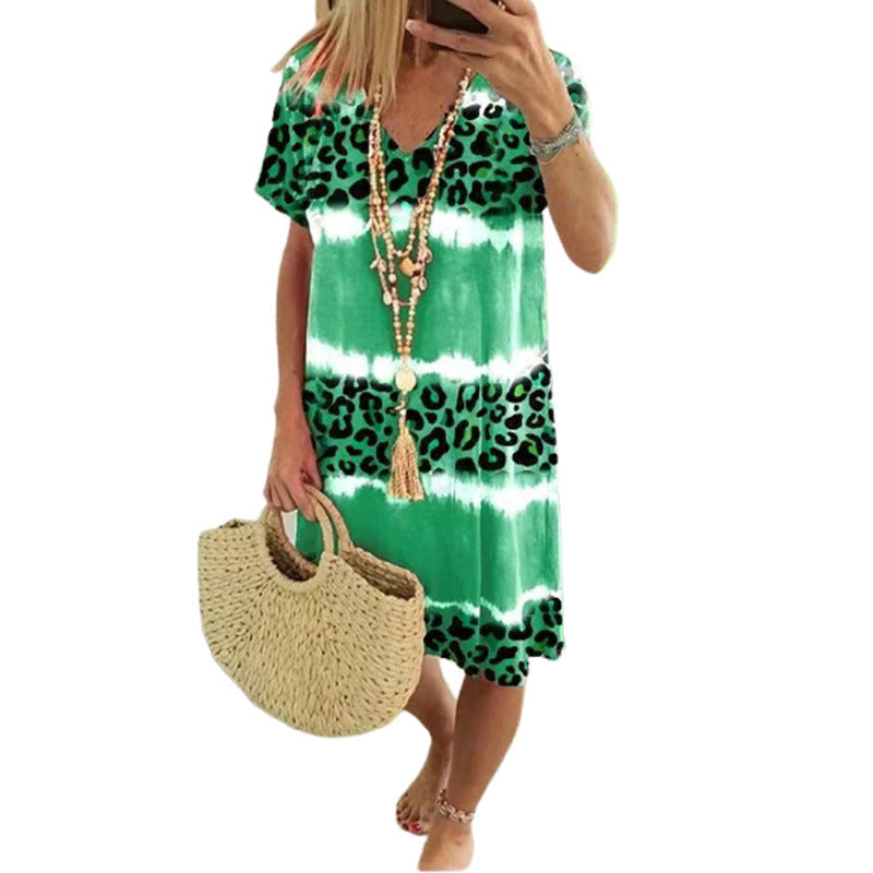 Casual Leopard Print Dress | Great for Everyday Wear